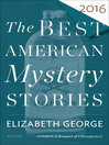 Cover image for The Best American Mystery Stories 2016